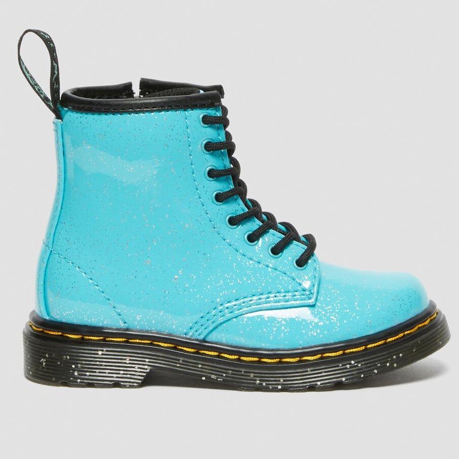 turquoise doc martens