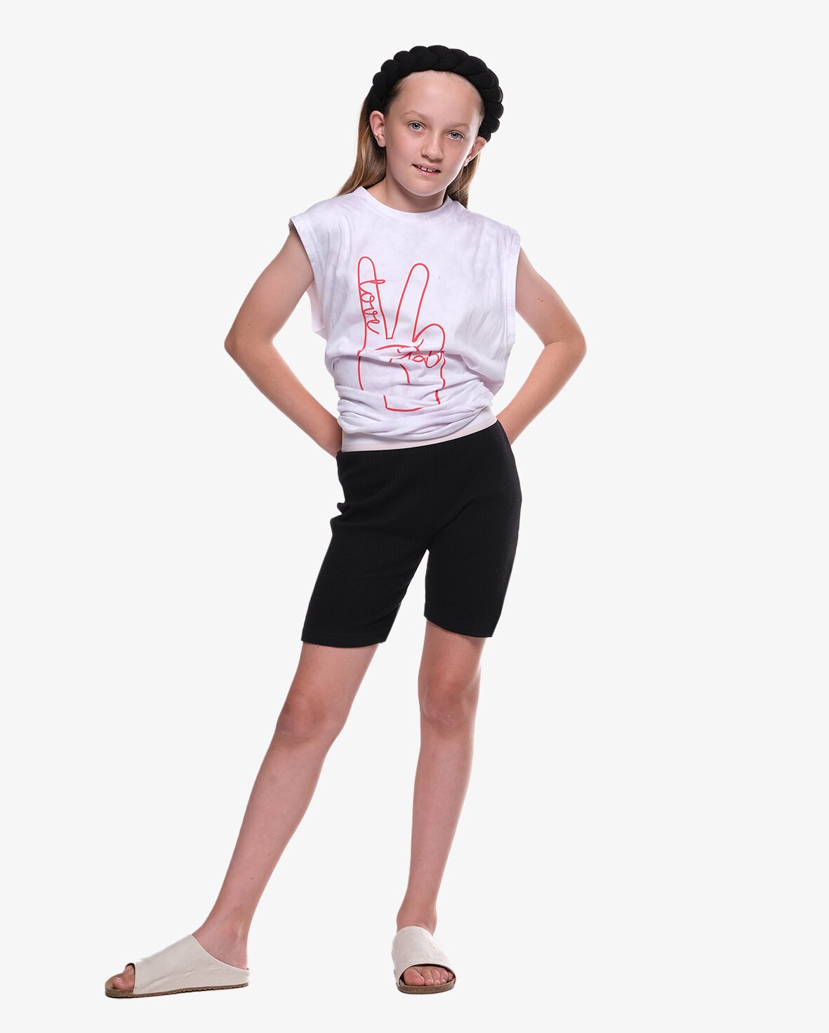 Girls discount stretch shorts