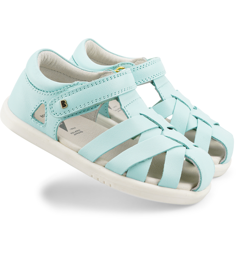 Bobux iWalk Tropicana II Sandal - Mist - FOOTWEAR-Sandals & Jandals : Kids Clothing NZ : Shop 