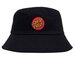 Santa Cruz Classic Dot Bucket Hat - Black