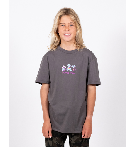 Santa Cruz Beach Bum Hand T-Shirt - Charcoal