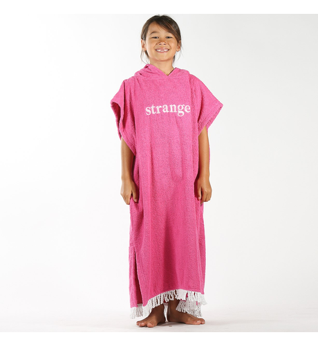 Hello Stranger Stranger Poncho Towel - Fuchsia