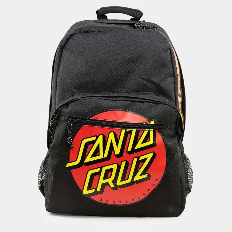 Santa Cruz Classic Dot School Backpack - Black - SHOP BY BRAND-Santa ...