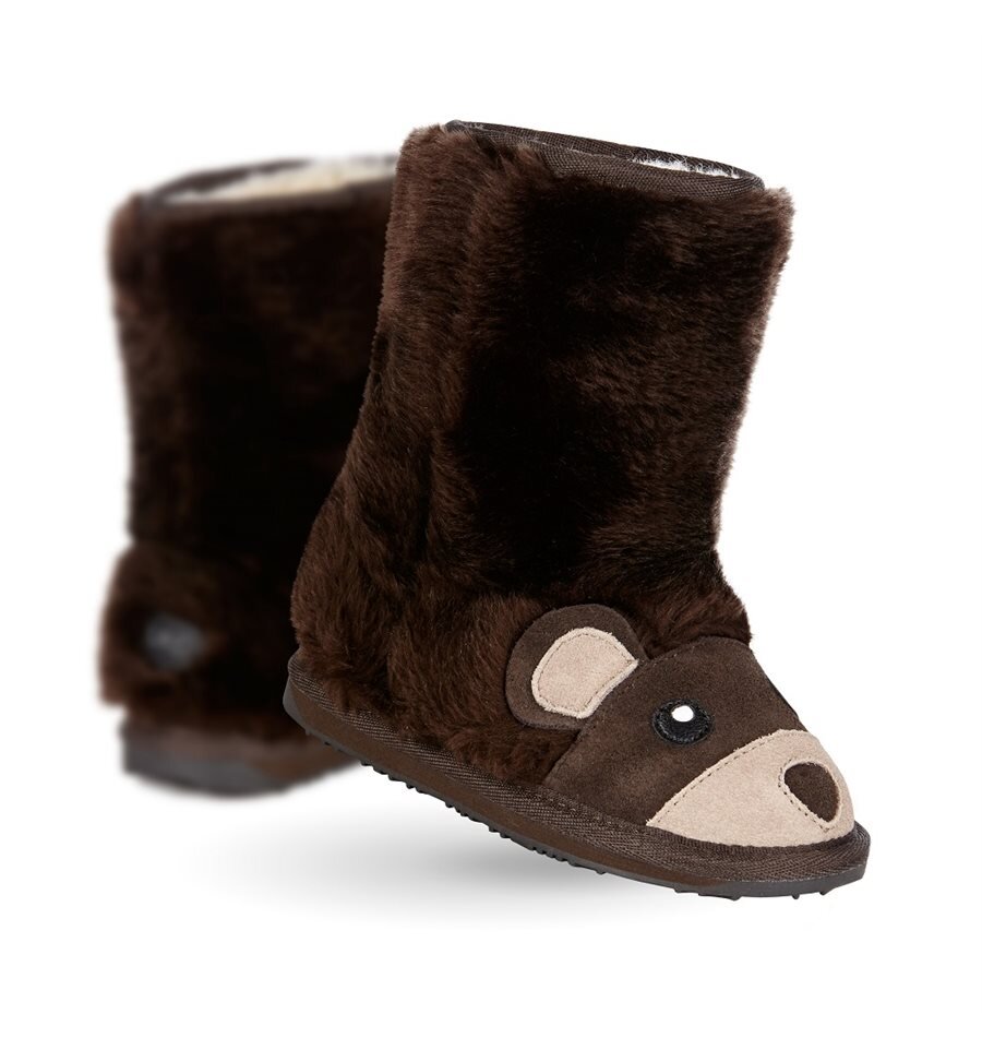 Emu Little Creatures Kids Boot Bear FOOTWEAR Boots Kids Clothing NZ Shop Online Kid Republic W19 Emu MATA