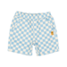 Rock Your Kid Blue Check Starter Shorts