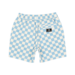 Rock Your Kid Blue Check Starter Shorts