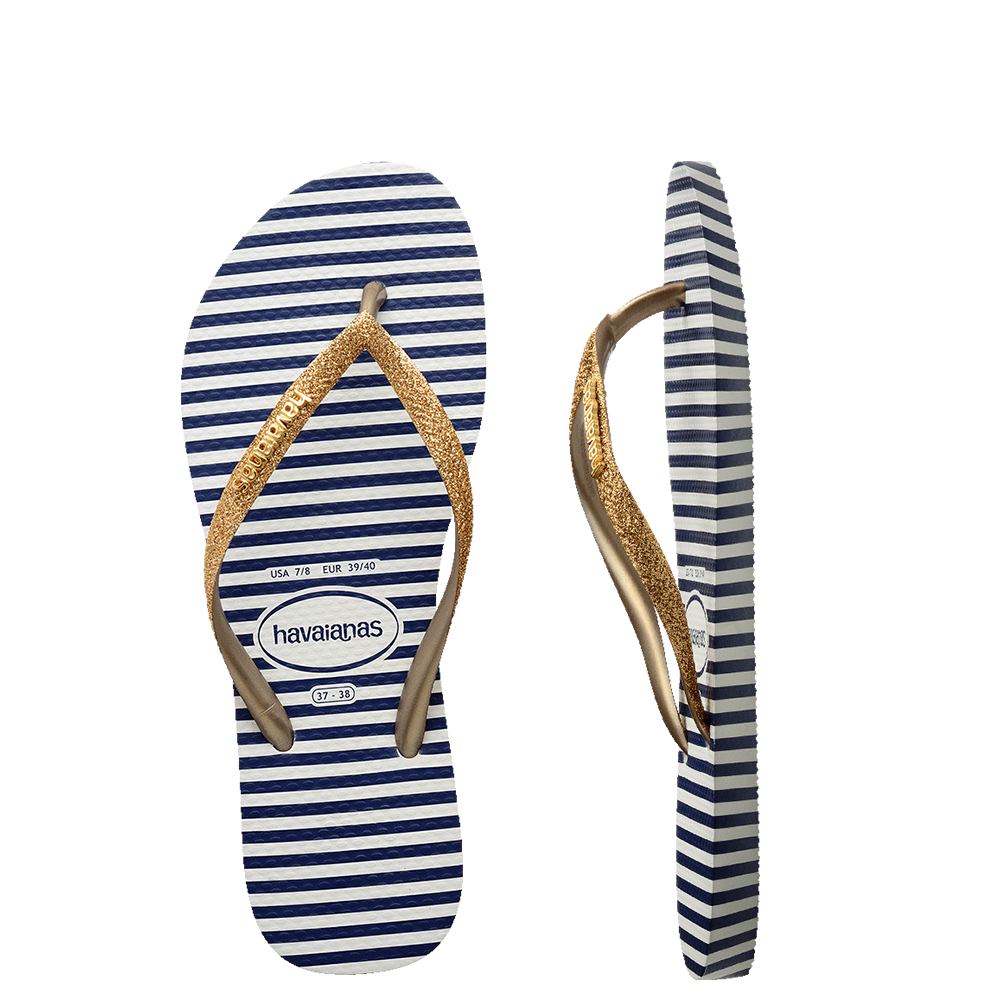 White glitter online havaianas