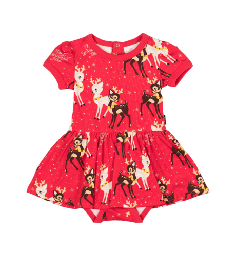 Rock Your Baby Comet & Cupid Baby S/S Waisted Dress