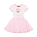 Rock Your Kid Pink Santa S/S Circus Dress