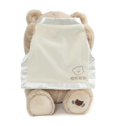 Gund Animated Peek-a-Boo Bear - PLAY-Soft Toys : Kids Clothing NZ