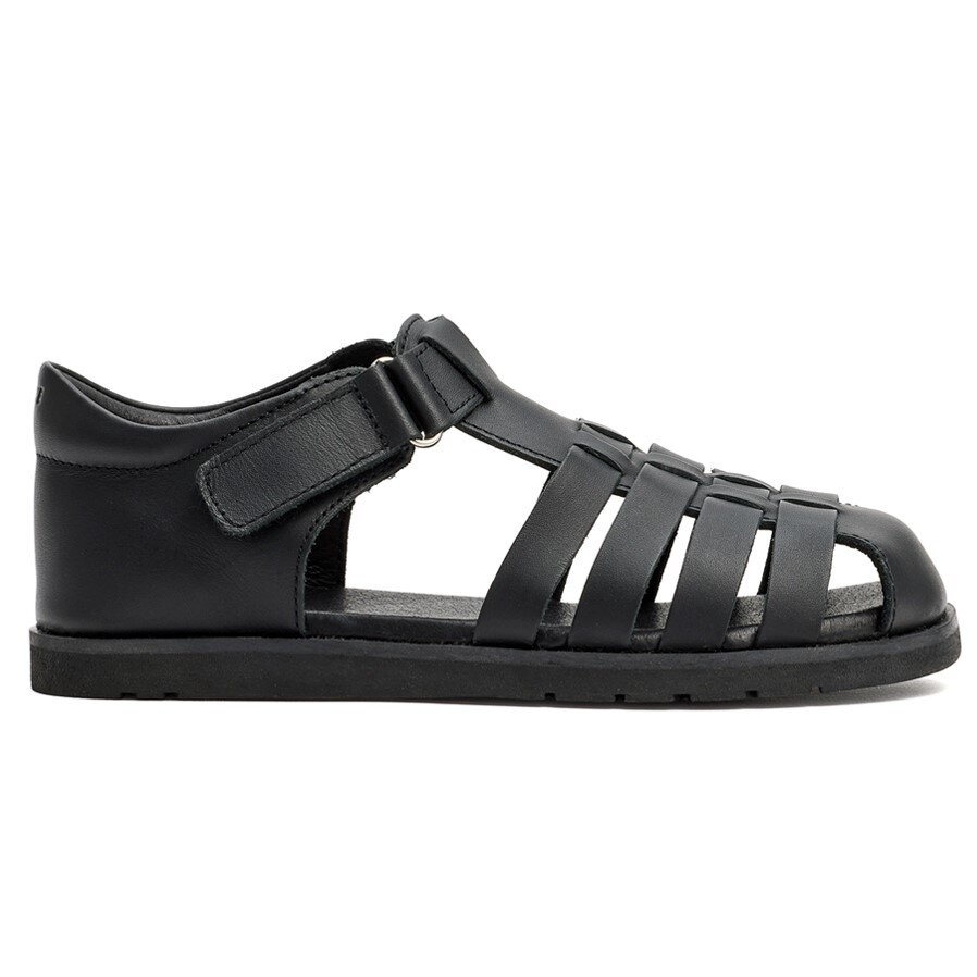 School sandals black hot sale