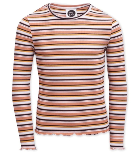 Eve Girl Meg Stripe L/S Tee