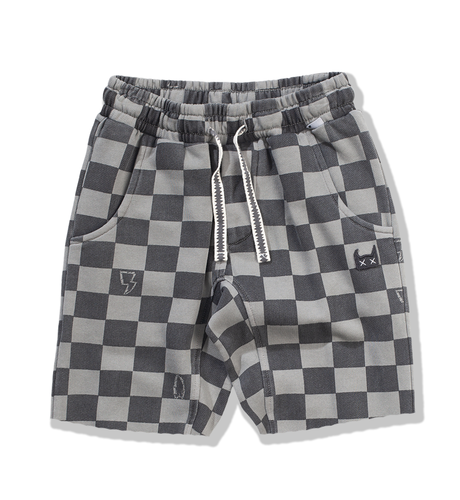 Munster Checkout Track Short - Charcoal - CLOTHING-BOY-Boys Shorts ...