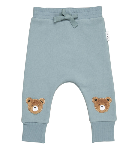 Huxbaby Furry Huxbear Knee Drop Crotch Pant - Teal