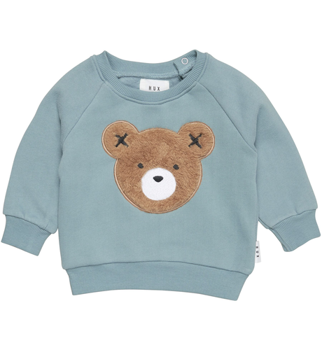 Huxbaby Furry Huxbear Sweatshirt - Teal