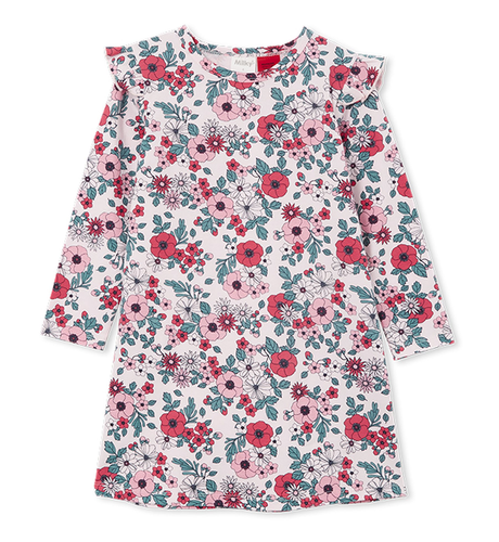 Milky Poppy Nightie - Blossom Pink - CLOTHING-GIRL-Girls Sleepwear ...