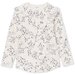 Milky Ivy Rib Frill L/S Henley - Eggnog