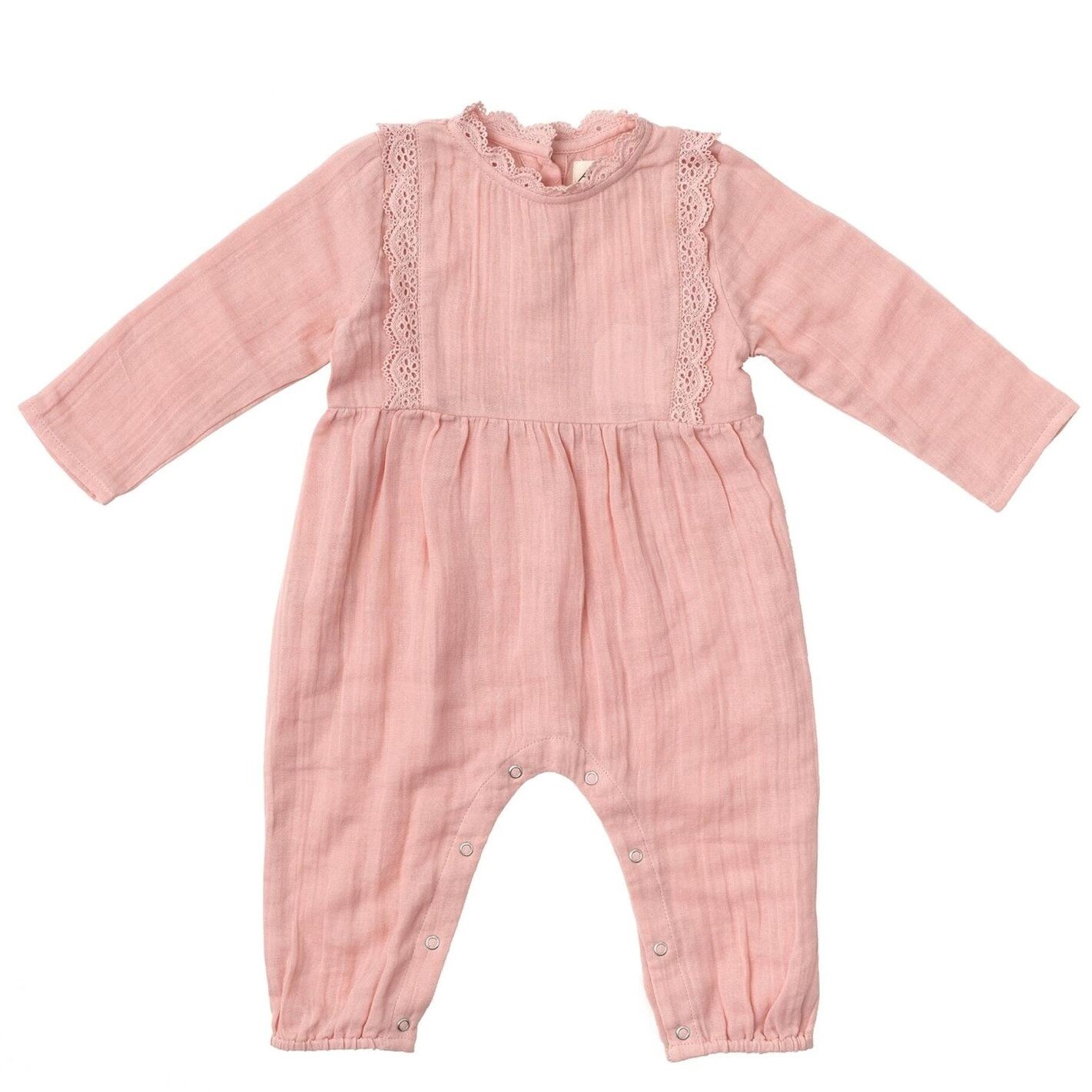 Alex & Ant Jasmine Romper - Dusty Pink - CLOTHING-BABY-Baby All In Ones ...