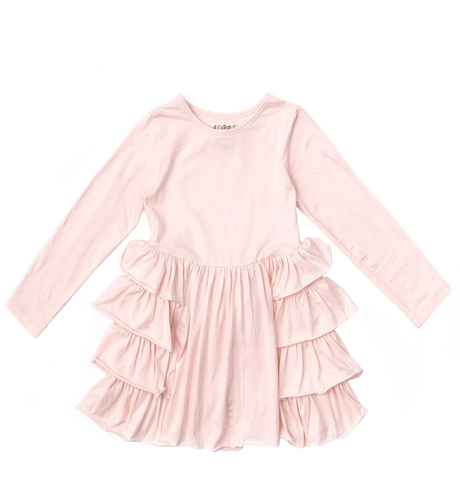 Alex & Ant Florence Bustle Dress - Baby Pink