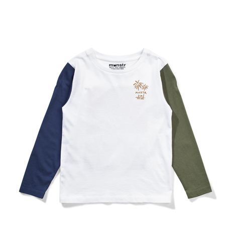 Munster Rising Sun Ls Tee - White