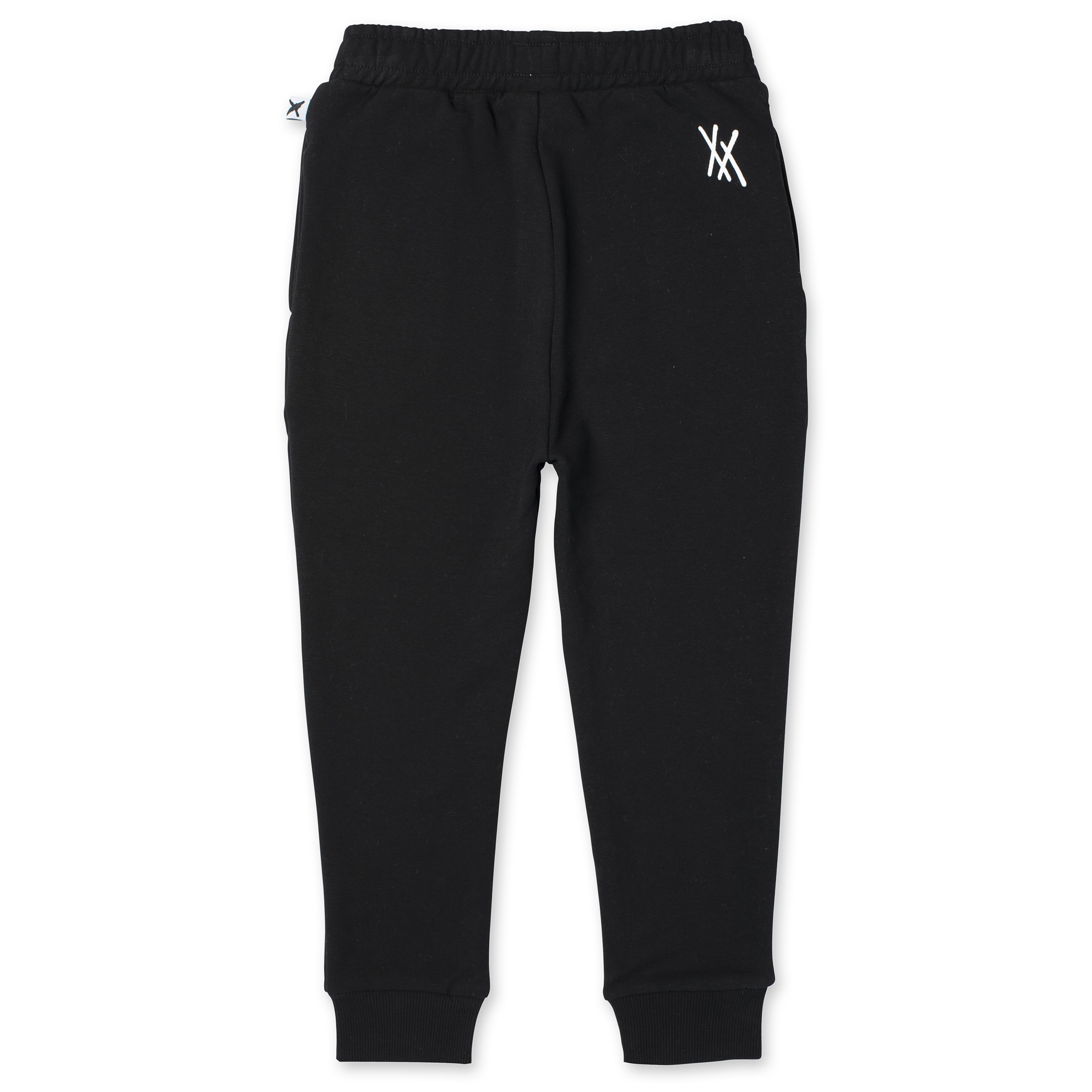 Minti Furry Roomy Trackies - Black - CLOTHING-GIRL-Girls Pants ...