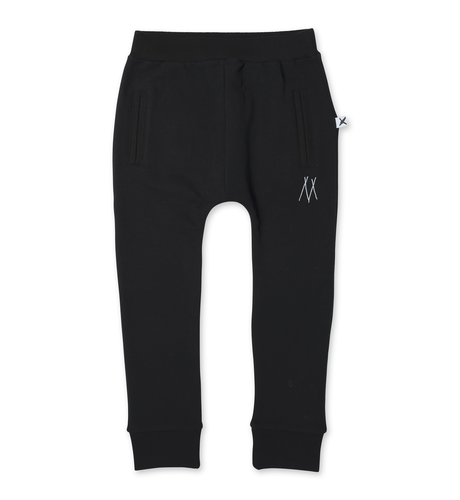 Minti Furry Bronx Trackies - Black