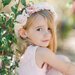 Designer Kidz Juliette Flower Crown - Pink