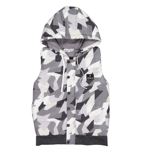 Radicool Dude Geo Camo Puffer Vest