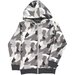 Radicool Dude Geometric Camo Zip Hood