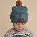 Crywolf Pom Pom Beanie - Scout Blue