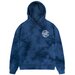 Santa Cruz Mfg Dot Hoody - Vintage Blue Tie Dye