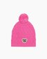 The Girl Club Bubblegum Pink Lace Knit Pom Pom Beanie