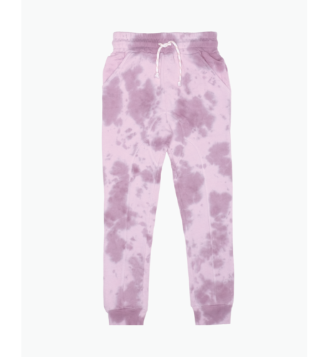 The Girl Club Purple Tie-Dye Joggers