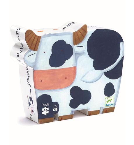 Djeco The Cows on the Farm 24 Pc Puzzle