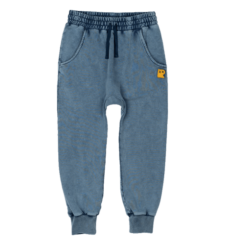 Rock Your Kid Blue Wash Track Pants