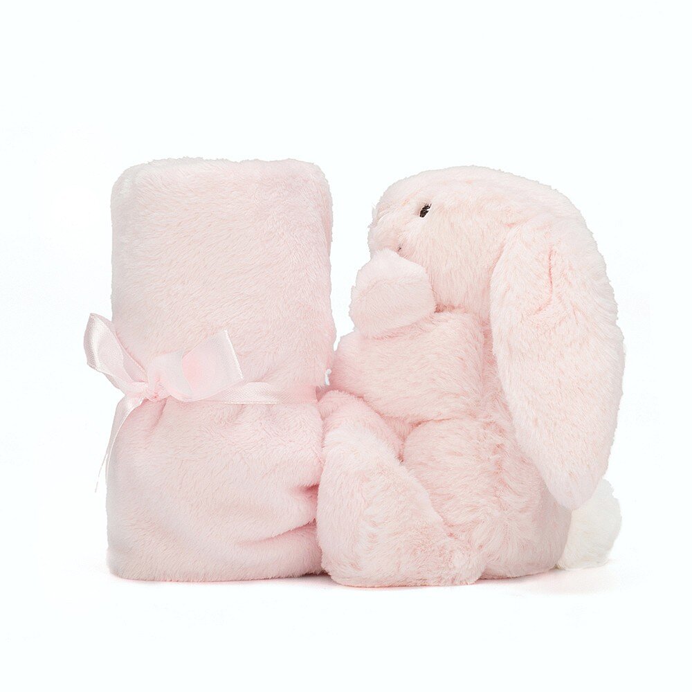 Pink jellycat bunny outlet soother