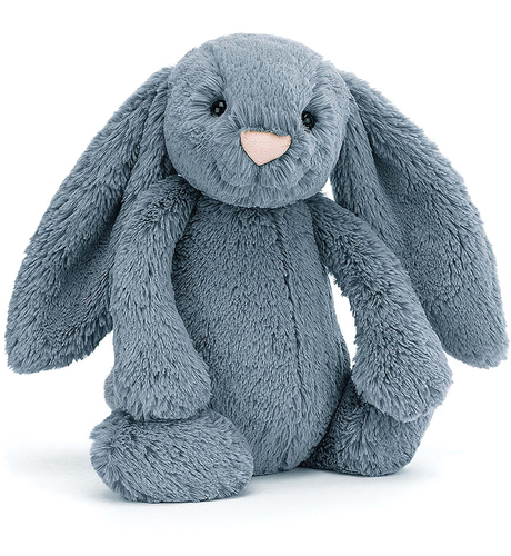 Jellycat Bashful Dusky Blue Bunny - Medium