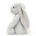 Jellycat Bashful Grey Shimmer Bunny - Medium