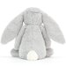 Jellycat Bashful Grey Shimmer Bunny - Medium