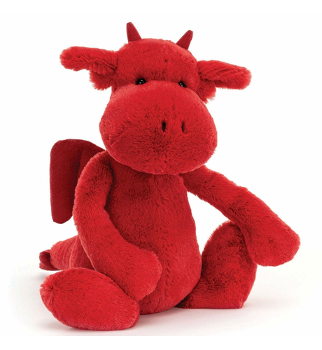 Jellycat Bashful Red Dragon - Medium