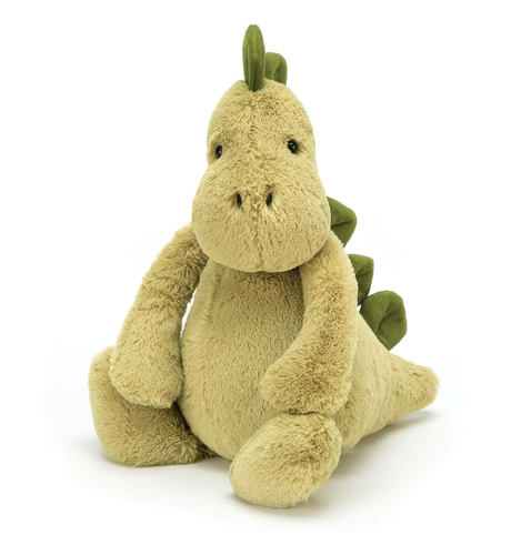 Jellycat Bashful Green Dino - Medium