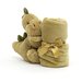 Jellycat Bashful Green Dino Soother