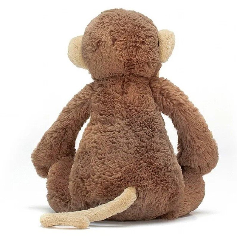 Jellycat Bashful Brown Monkey Medium PLAY Soft Toys Kids Clothing NZ Shop Online Kid Republic Jellycat