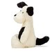 Jellycat Bashful Black & Cream Puppy - Medium