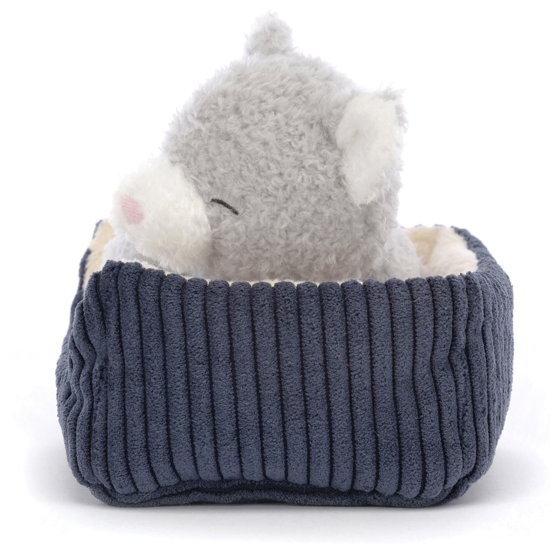 Jellycat Napping Nipper Grey Cat - PLAY-Soft Toys : Kids Clothing NZ ...