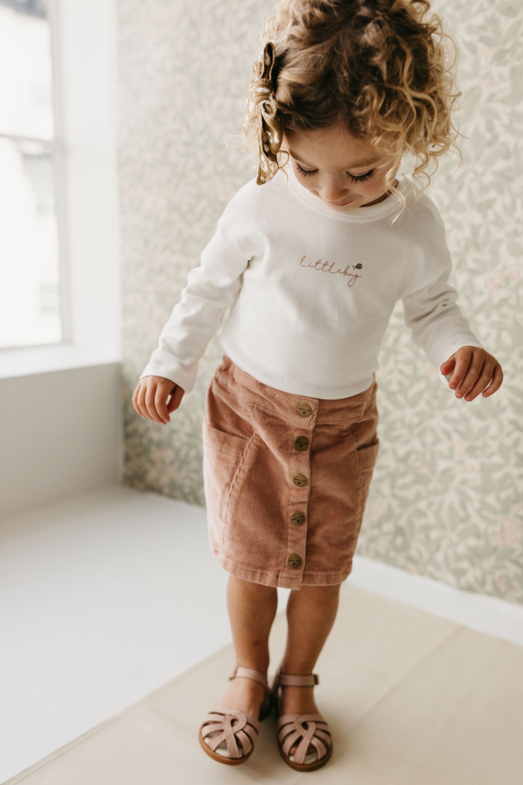 Cord skirt toddler sale