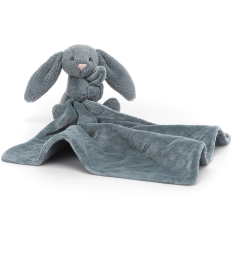 Jellycat Bashful Dusky Blue Bunny Soother