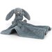 Jellycat Bashful Dusky Blue Bunny Soother