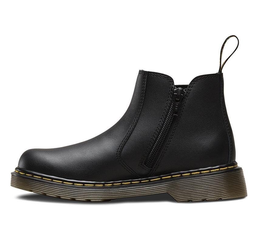 Dr Martens Junior 2976 Chelsea Boot Black Softy FOOTWEAR Boots Kids Clothing NZ Shop Online Kid Republic Dr Martens