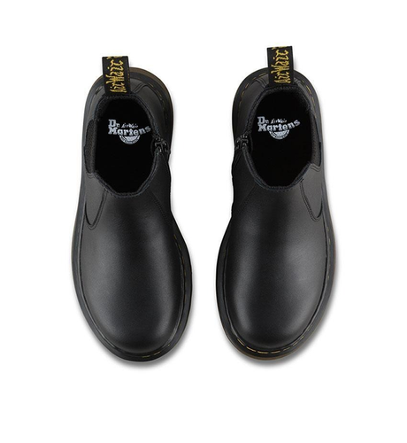 Dr Martens Junior 2976 Chelsea Boot Black Softy FOOTWEAR Boots Kids Clothing NZ Shop Online Kid Republic Dr Martens